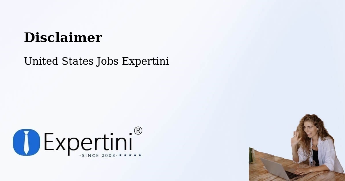 Disclaimer – Lewes - United States Jobs Expertini