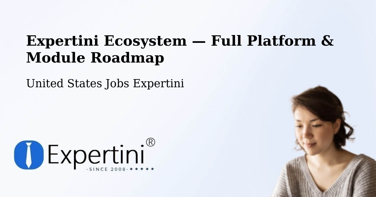 Expertini Ecosystem — Full Platform & Module Roadmap – Lewes